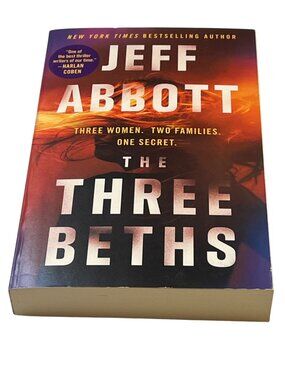 The Three Beths Jeff Abbott Paperback Thriller Mystery Suspense Novel Book New